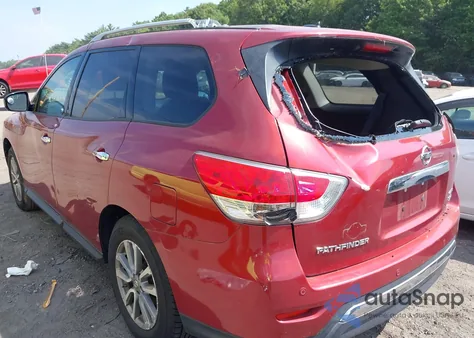 2014 Nissan Pathfinder Sv из США, поврежденный, VIN 5N1AR2MM7EC733473